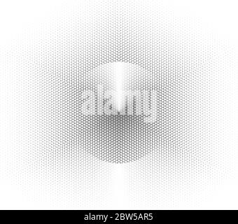 Abstract white geometric background. Stock Vector