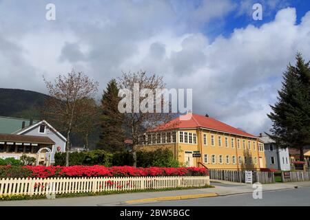 Russian Bishop's House, Sitka, Alaska, USA Stock Photo