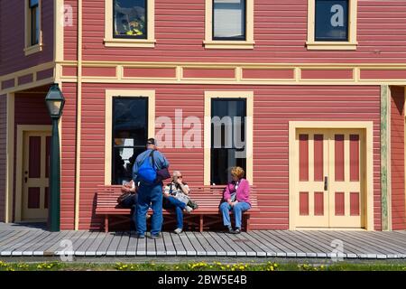 Skagway, Southeast Alaska, USA Stock Photo