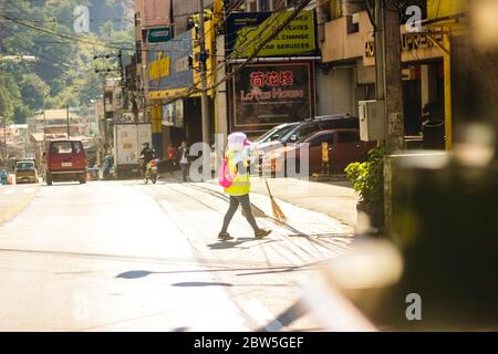 Covid-19 at Baguio City Stock Photo