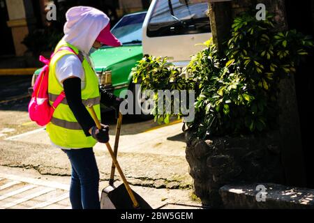 Covid-19 at Baguio City Stock Photo