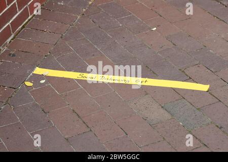 Washington, DC, USA. 29th May, 2020. Various Restaurants in Georgetown and around Upper Northwest have reopened their patios for service on Phase One openings during the Coronavirus Pandemic on May 29, 2020 in Washington, DC Credit: Mpi34/Media Punch/Alamy Live News Stock Photo