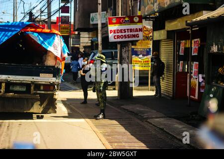 Covid-19 at Baguio City Stock Photo