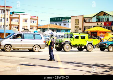 Covid-19 at Baguio City Stock Photo