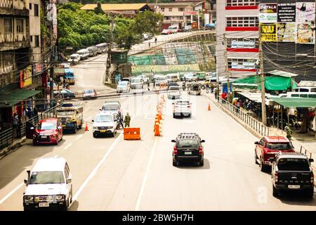 Covid-19 at Baguio City Stock Photo