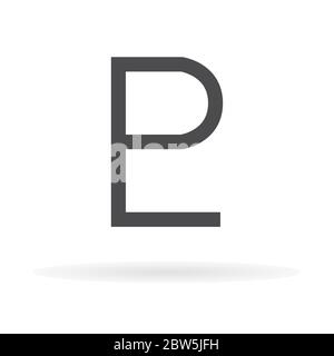 Astrology symbol Pluto. Vector Illustration. Stock Vector