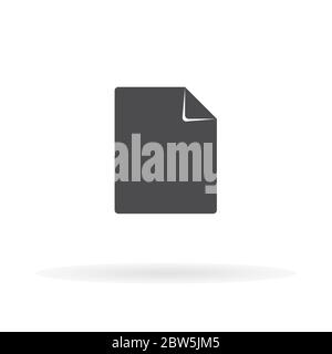 Blank icon. For web, business, finance and communication. Vector Illustration. Stock Vector