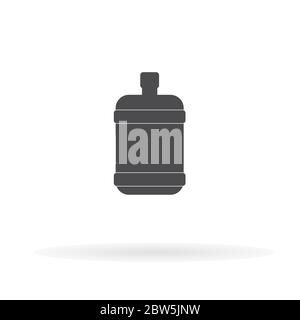 Bottle icon. For web, business, finance and communication. Vector Illustration. Stock Vector