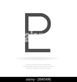 Astrology symbol Pluto. Vector Illustration. Stock Vector