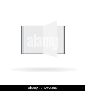 Book. Flat icons. Vector Illustration. Stock Vector