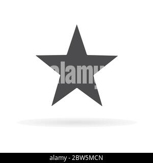 Star icon. Vector Illustration. Stock Vector