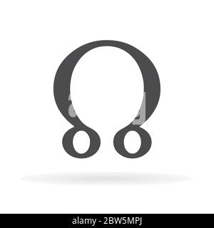 Ascending node. RAHU. Lunar Ascending North Head Node. Vector Illustration. Stock Vector