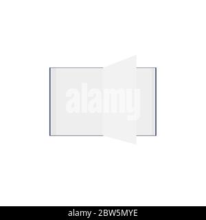Book. Flat icons. Vector Illustration. Stock Vector