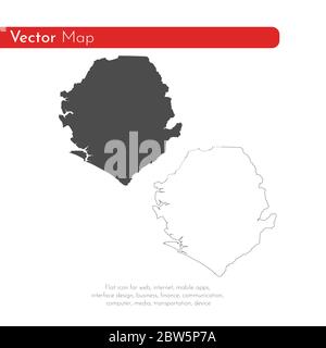 Dotted Map of the African continent vector illustration Stock Vector ...