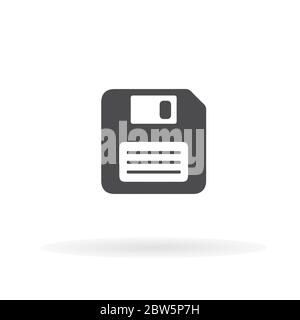Save icon. For web, business, finance and communication. Vector Illustration. Stock Vector