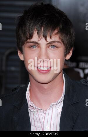 Logan Lerman at the 'The Number 23' Los Angeles Premiere held at The Orpheum Theater in Downtown Los Angeles, CA. The event took place on Tuesday, February 13, 2007.  Photo by: SBM / PictureLux - File Reference # 34006-2084SBMPLX Stock Photo