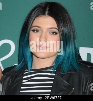 Manhattan, United States Of America. 31st Dec, 2008. NEW YORK, NY - JUNE 04: Kendall Jenner (L) and Kylie Jenner promote new book 'Rebels: City Of Indra : The Story of Lex And Livia' at Barnes & Noble Union Square on June 4, 2014 in New York City. People: Kylie Jenner Credit: Storms Media Group/Alamy Live News Stock Photo