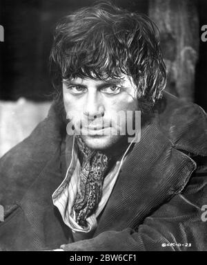 OLIVER REED Portrait as Bill Sikes in OLIVER ! 1968 director CAROL REED musical by Lionel Bart adapted from novel Oliver Twist by Charles Dickens Romulus Films / Warwick Film Productions / Columbia Pictures Corporation Stock Photo