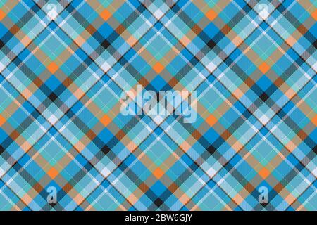 Tartan scotland seamless plaid pattern vector. Retro background fabric. Vintage check color square geometric texture for textile print, wrapping paper Stock Vector