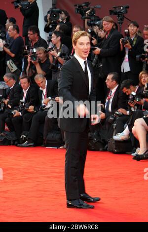 VENICE, ITALY - SEPTEMBER 05: Benedict Cumberbatch attend the 'Tinker, Tailor, Soldier, Spy' Premiere during the 68th Venice Film Festival Stock Photo