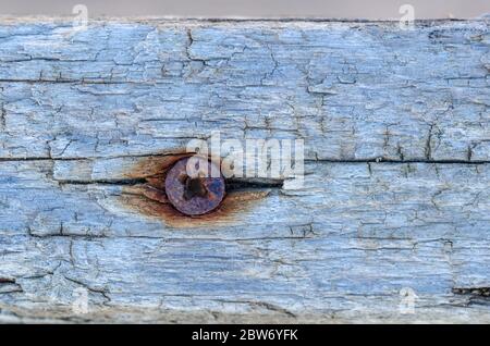 Blue wooden background. Blue faded painted wooden texture, Wooden Weathered  background, painted surface blue boards.  Horizontal plank Stock Photo