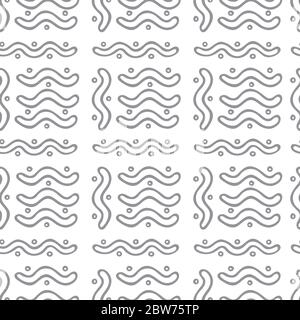 Doodle seamless pattern. Hand drawn endless texture. Sketch drawing background. Part of set. Stock Vector