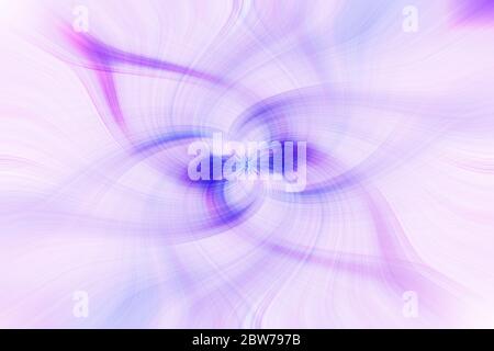 Abstarct background. Twirl effect as a colorful decorative patterned wallpaper. soft focus. purple background and dark blue spiral. Stock Photo