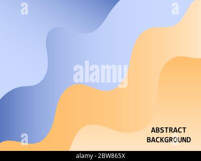 Abstract geometric vector background. Liquid forms Stock Vector