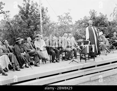 The official opening of Erith Hospital . 1935 . Stock Photo