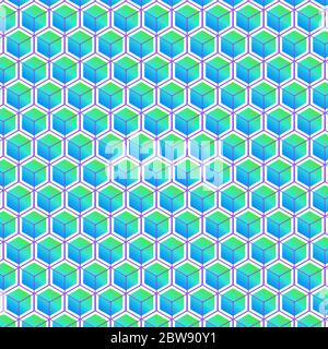 Seamless geometric pattern abstract background - vector Stock Vector