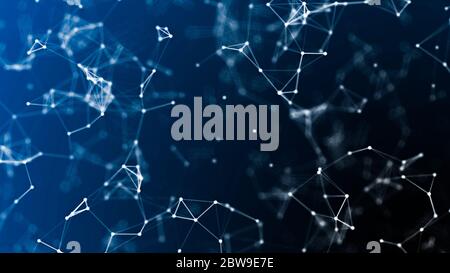 data connection, digital data network background Stock Photo
