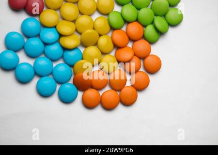 Colour full Chocolate Candies Stock Photo