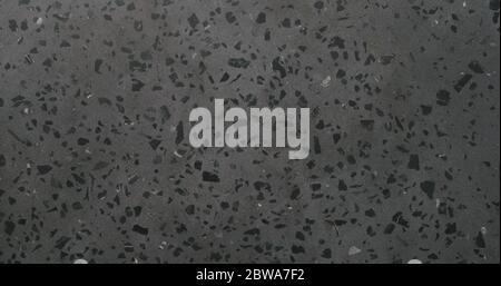 dark gray concrete terrazzo background Stock Photo