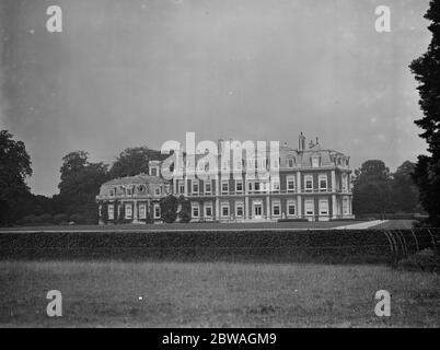 Tring Park a large country house near Tring, Hertfordshire. Stock Photo