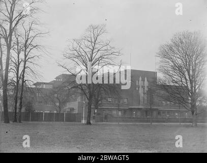 The ultra modern Royal Masonic Hospital at Ravenscourt Park , Hammersmith , London . 28 January 1935 Stock Photo