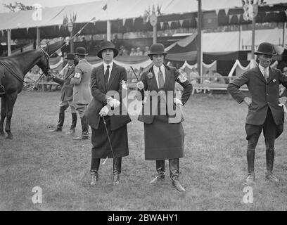 Tunbridge Wells and South East Counties show at Tunbridge Wells Hon Dorothy Paget and Mrs Walker 24 July 1929 Stock Photo