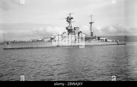 HMS Royal Oak was a Revenge-class battleship of the British Royal Navy Stock Photo