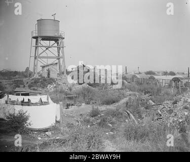 Coal from war wrecked coalfield of Lens . 23 September 1920 Stock Photo