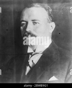 M Jean Marie Musy , Switzerland 's new President . 16 December 1924 Stock Photo