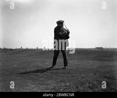 Parliamentary golf tournament at Sandwich . Lord Southwark . Stock Photo