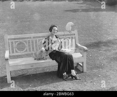 Madame Anna Pavlova 20 February 1920 Stock Photo