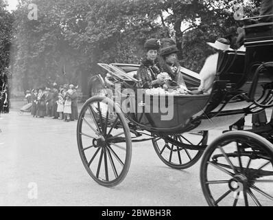 Queen Alexandra Alexandra Day 21 June 1916 Stock Photo