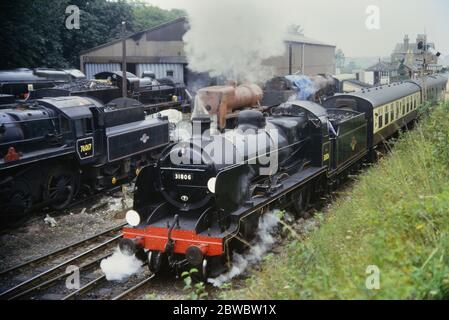 The Mid Hants Railway 'Watercress Line', Hampshire, England, UK. Circa 1980s Stock Photo