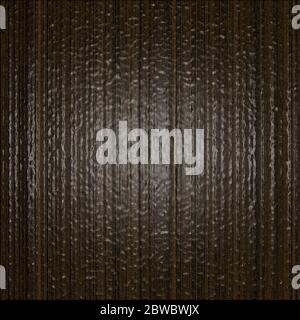 Glossy wood texture, dark brown background, vector illustration. Stock Vector