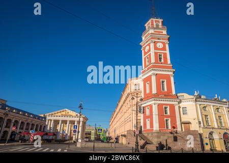 Saint petersburg nevsky prospekt Stock Photo