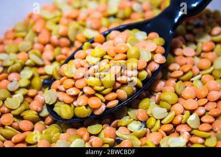 A picture of lentil Stock Photo