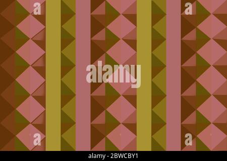abstract background geometric retro green Stock Photo