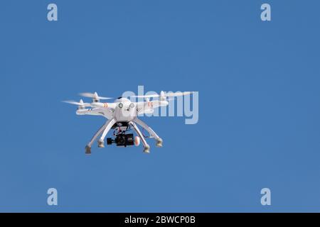 Walkera drone quadrocopter quadcopter with camera Stock Photo