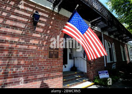 Stony Brook Fire Department Long Island New York Stock Photo
