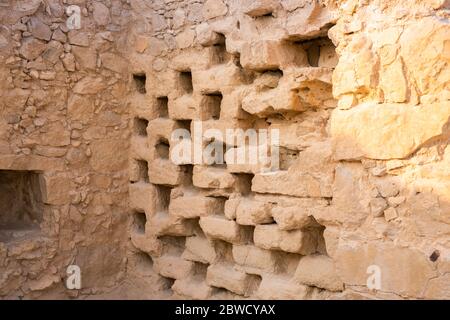 Judean Desert from Masada - Masada National Park, Dead Sea Region, Israel. Stock Photo